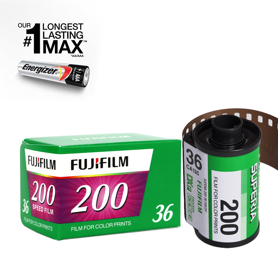 Fujifilm 200 Speed Film + Battery add on