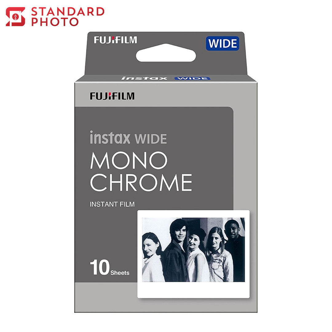 StandardPhoto Fujifilm Instax Wide Monochrome 10 sheets per box