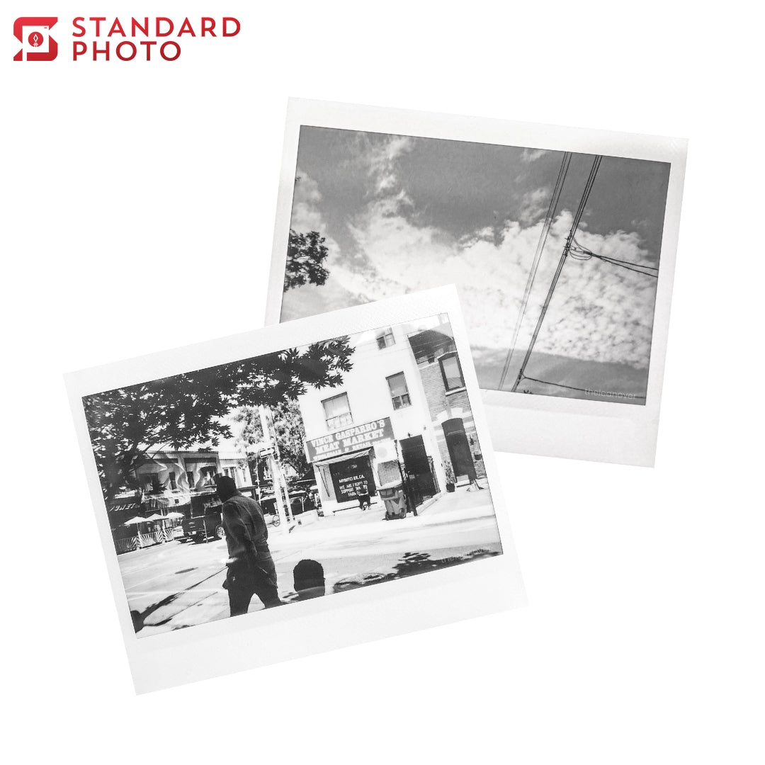 StandardPhoto Fujifilm instax Wide Monochrome Film Photo Samples Examples Results Photography Credits Polaroids