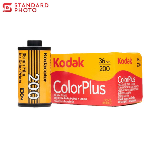 StandardPhoto Kodak ColorPlus 200 35mm Film Box