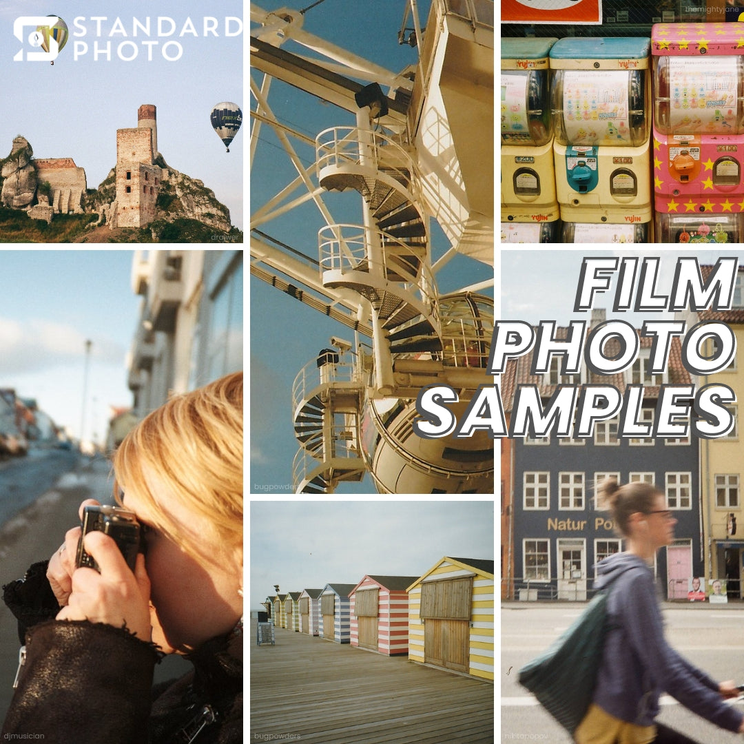 StandardPhoto Kodak ColorPlus 200 35mm Film Display Images Sample Collage