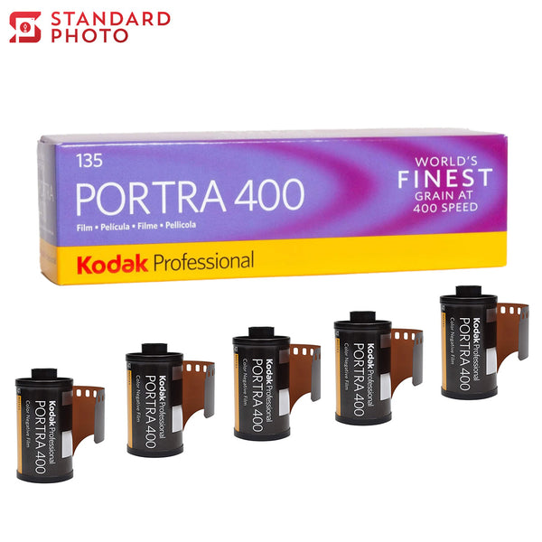 StandardPhoto Kodak Portra 400 Professional 135 35mm Film Box of 5