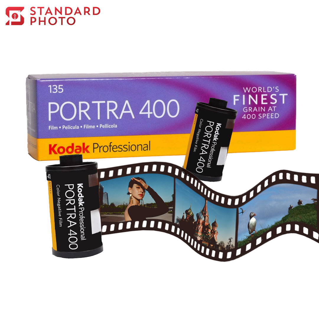 StandardPhoto Kodak Portra 400 Professional 135 35mm Film Cover Image Film Box Film Roll