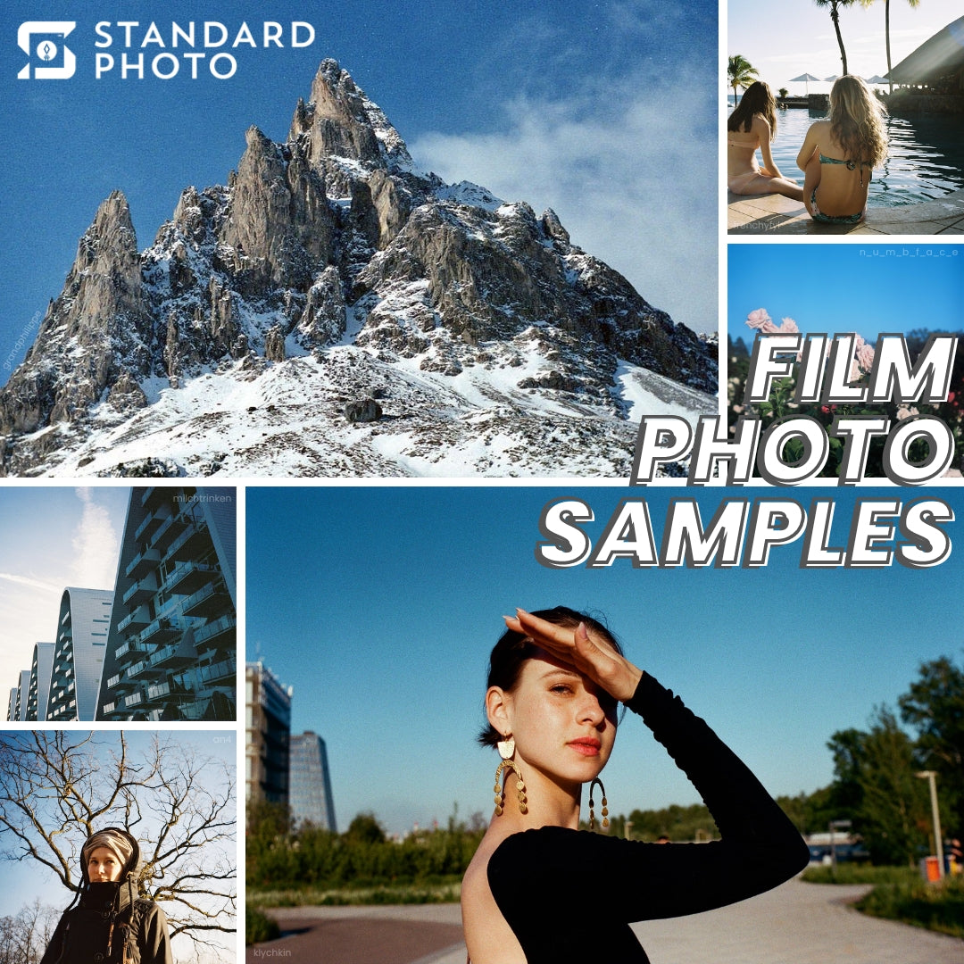 StandardPhoto Kodak Portra 400 Professional 135 35mm Film Photo Samples Gallery Collage Photos