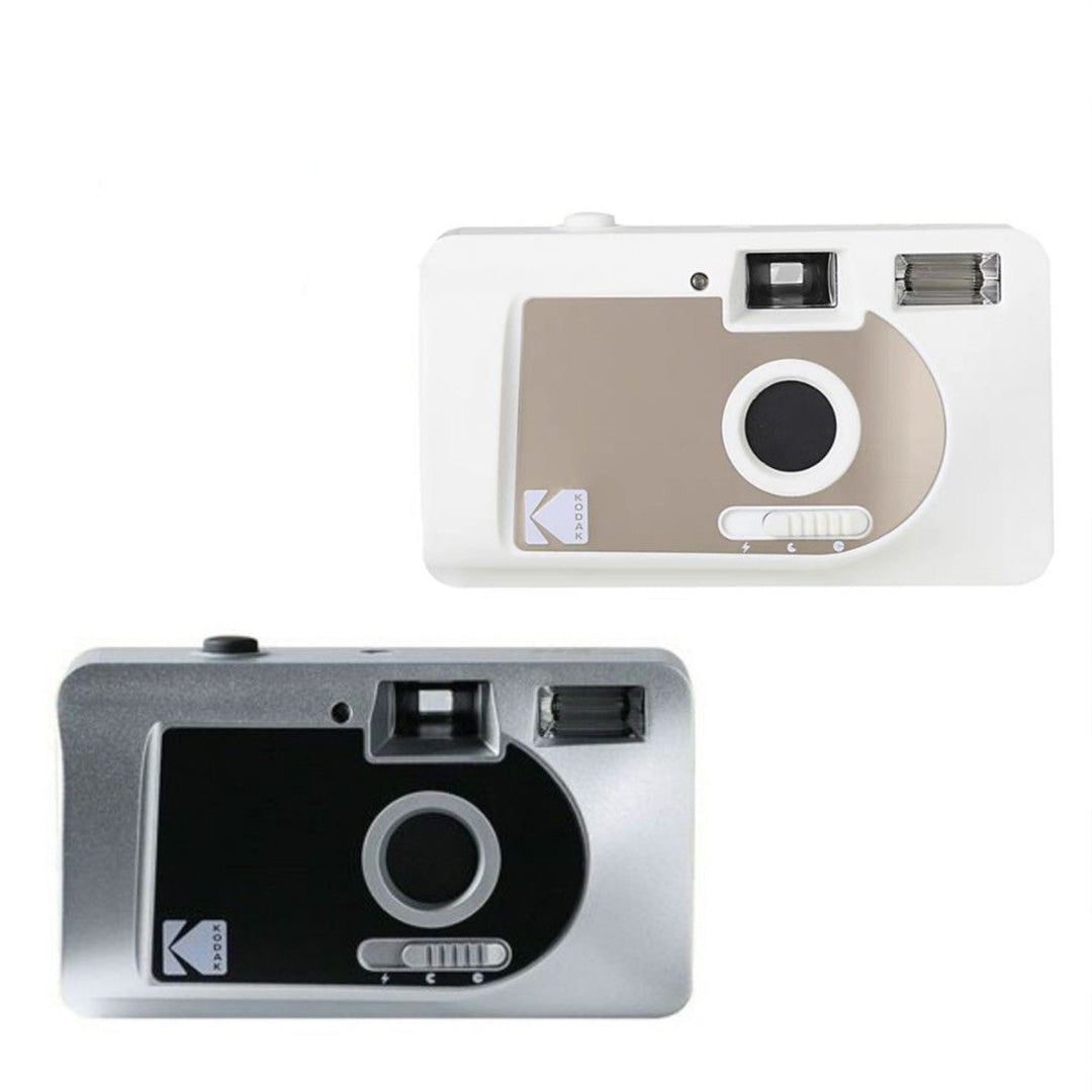 Kodak S88 Silver black and linen white camera