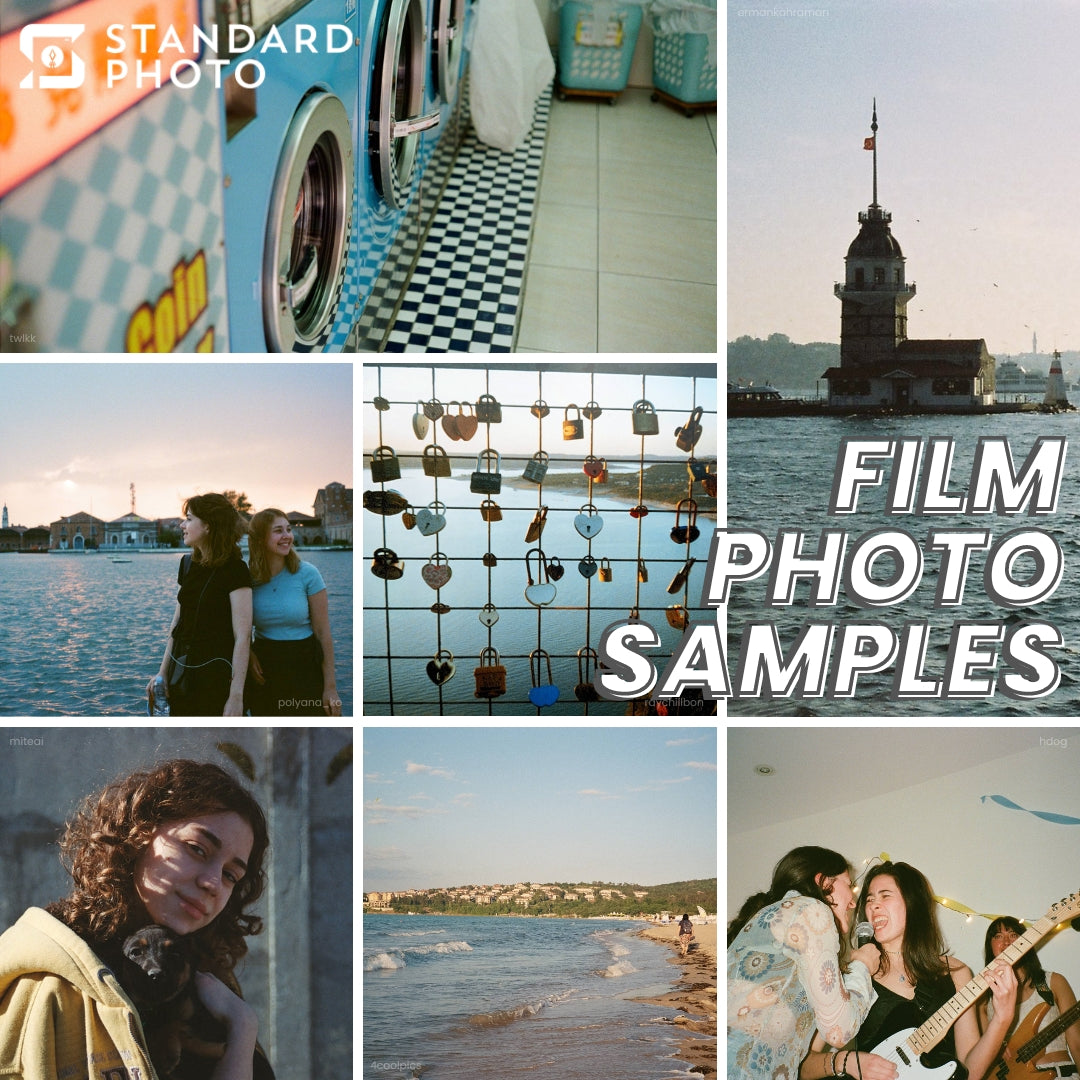 StandardPhoto Kodak Ultramax 400 SC 135-36 Film Roll Photo Samples Collage Display