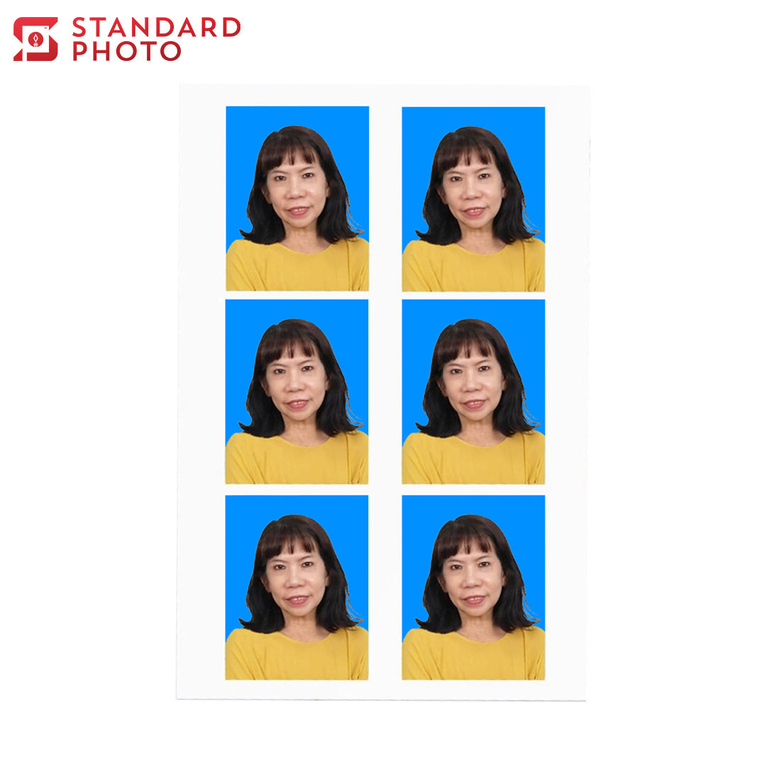StandardPhoto Passport Photo Printing Blue Background