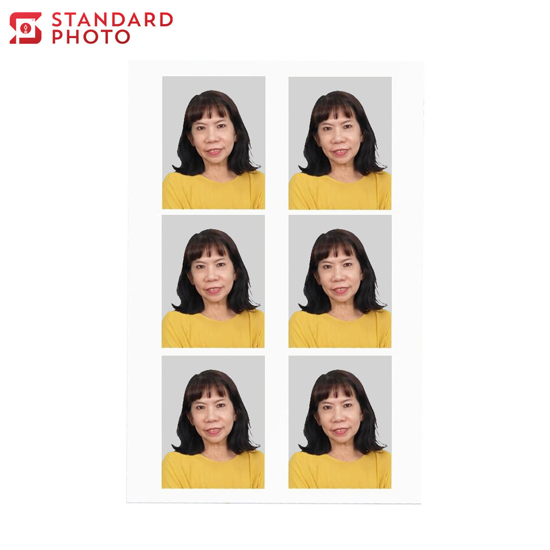 StandardPhoto Passport Photo Printing Grey Background