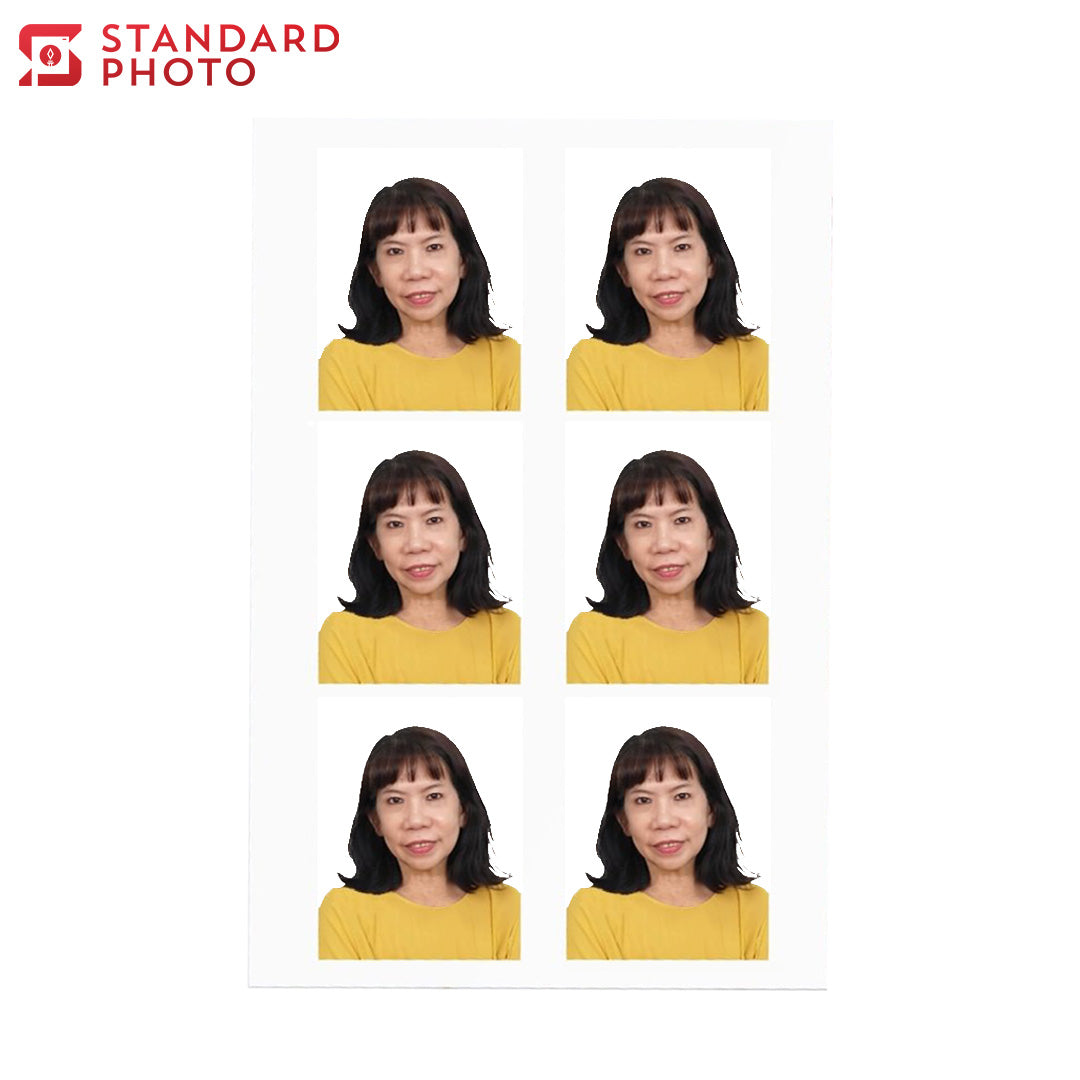 StandardPhoto Passport Photo Printing White Background