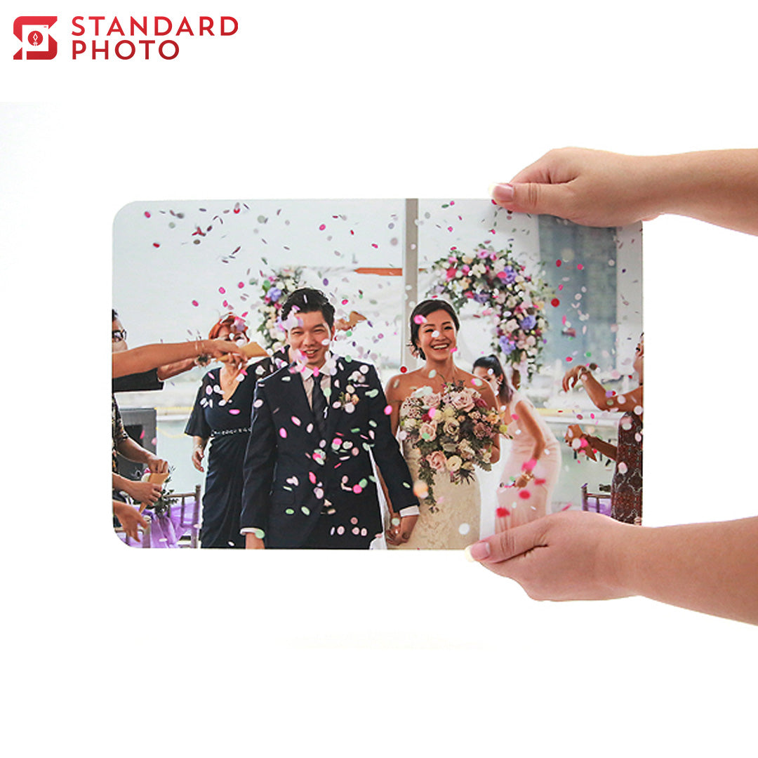 StandardPhoto Premium Wood Prints Hand Holding Wedding Photo