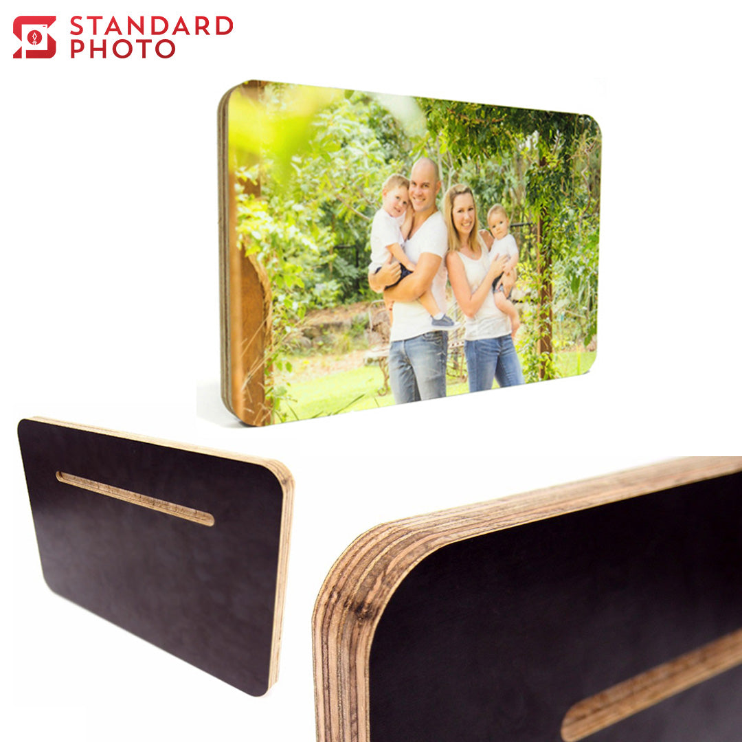 StandardPhoto Premium Wood Prints Front Back Showcase