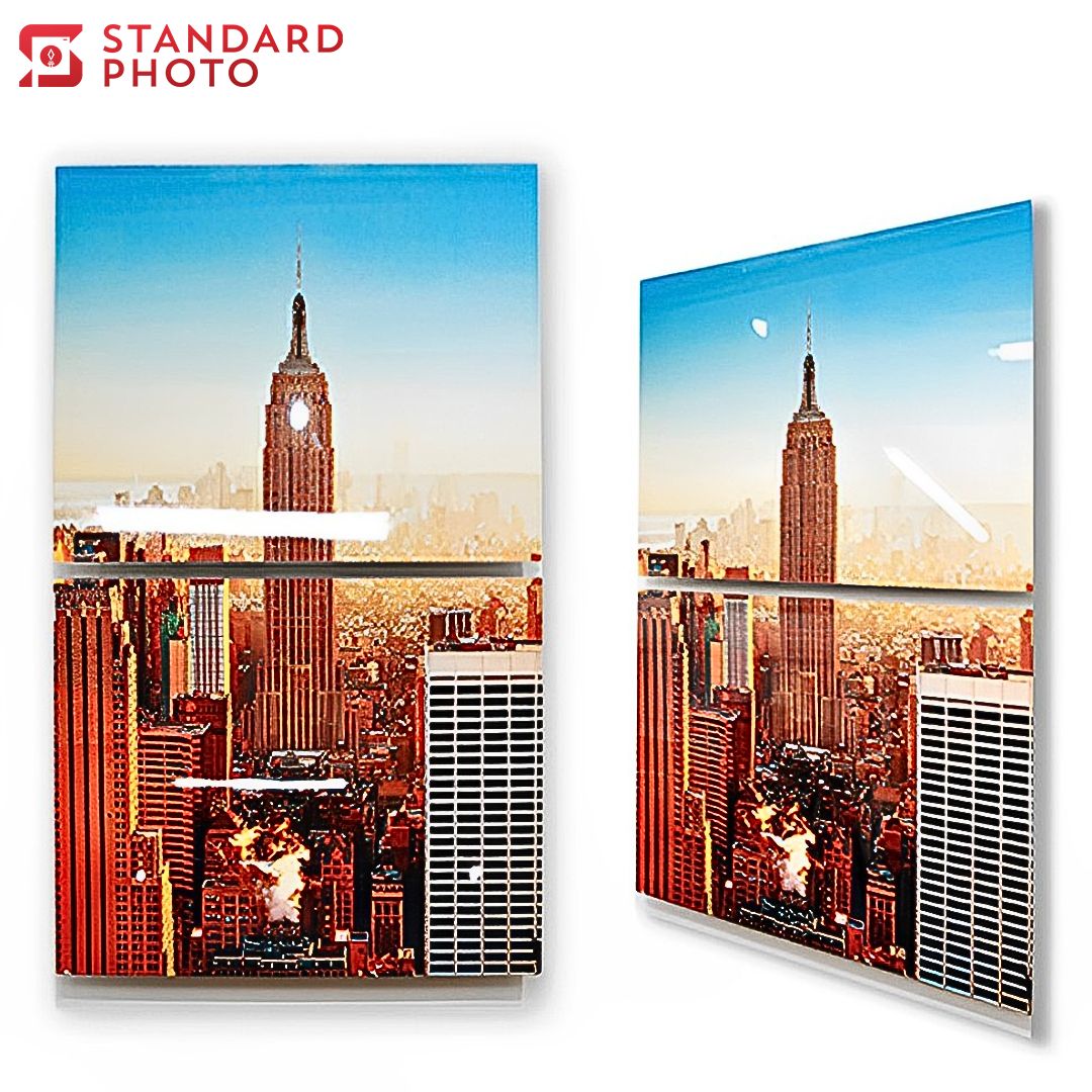StandardPhoto Premium Metal Prints Display Home Decor Wall Hanging Rectangle 2 Combined
