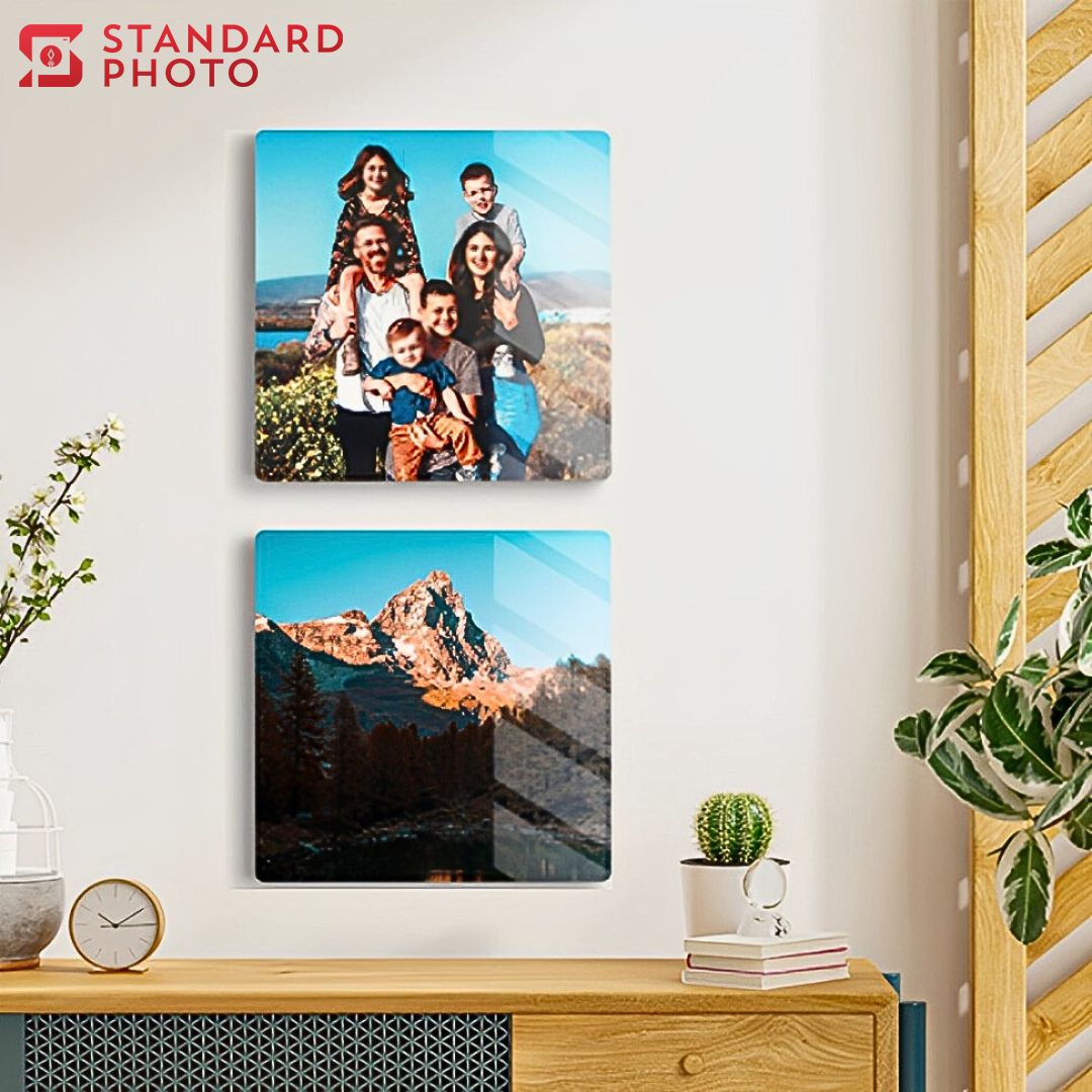 StandardPhoto Premium Metal Prints Display Home Decor Wall Hanging Square