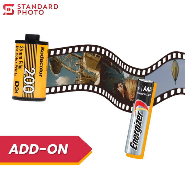 StandardPhoto Kodak Colorplus 200 Battery Add-On Cover Image Film Roll Triple A 