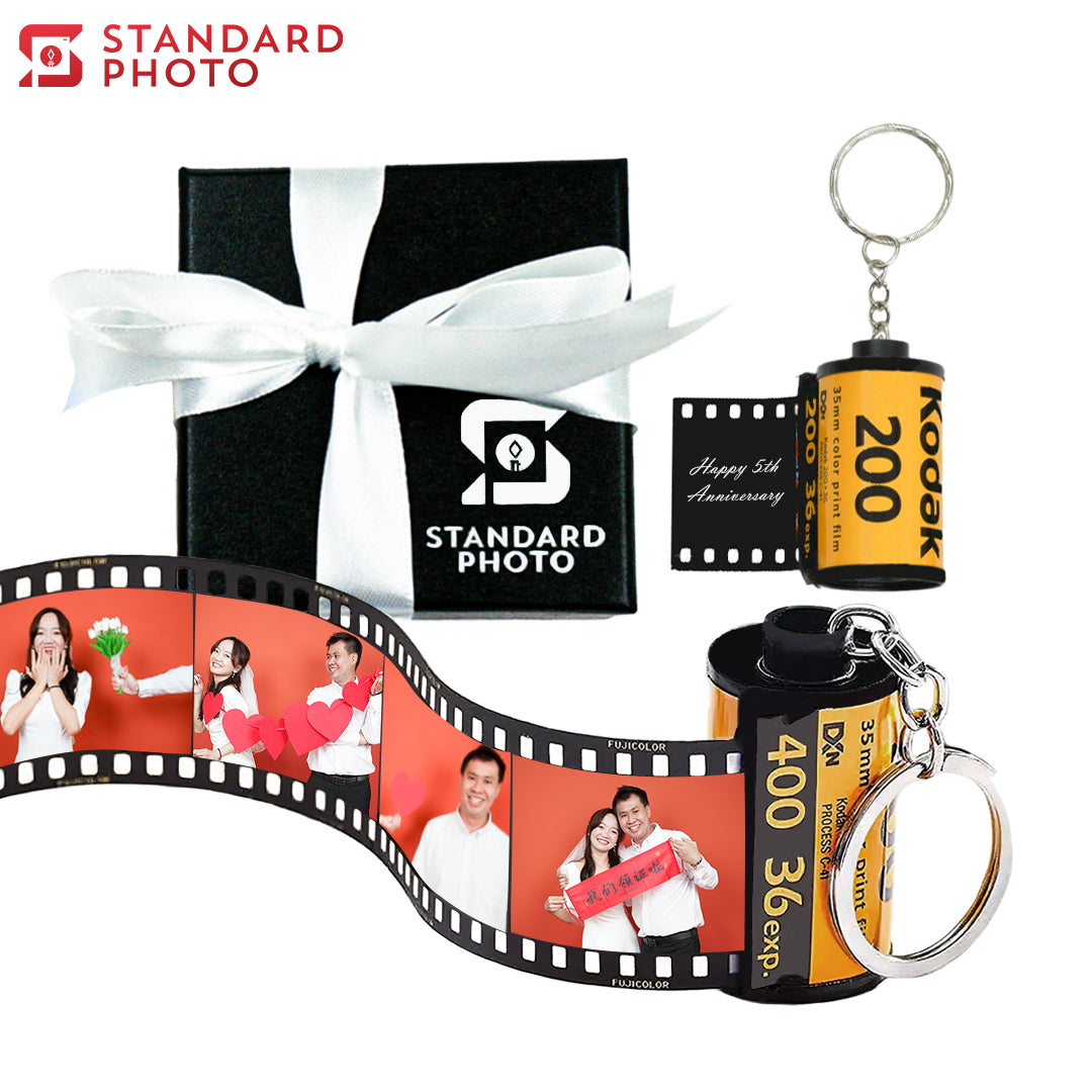 Photo Film Roll Personalised Film Key Chain Camera Film Roll