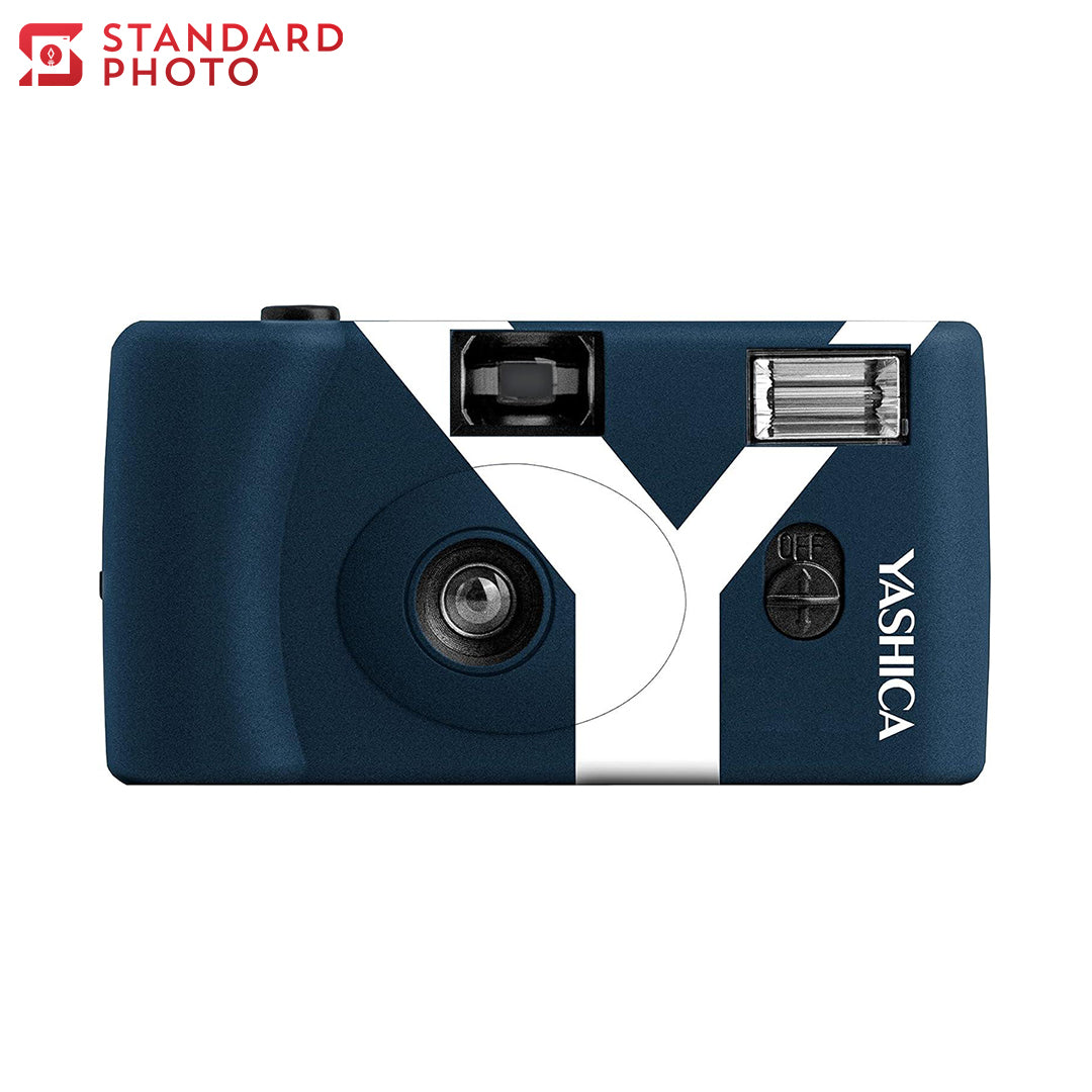SP Yashica MF-1Y Film 35mm Reusable Camera Prussian Blue Variant