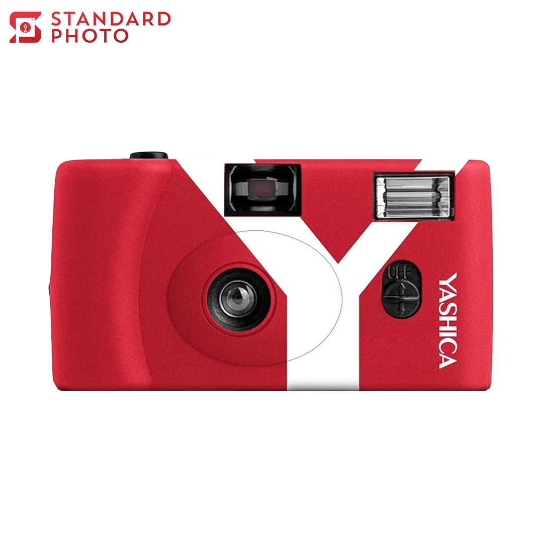 35m Red Yashica MF-1Y Film 35mm Reusable Camera – Standard Photo