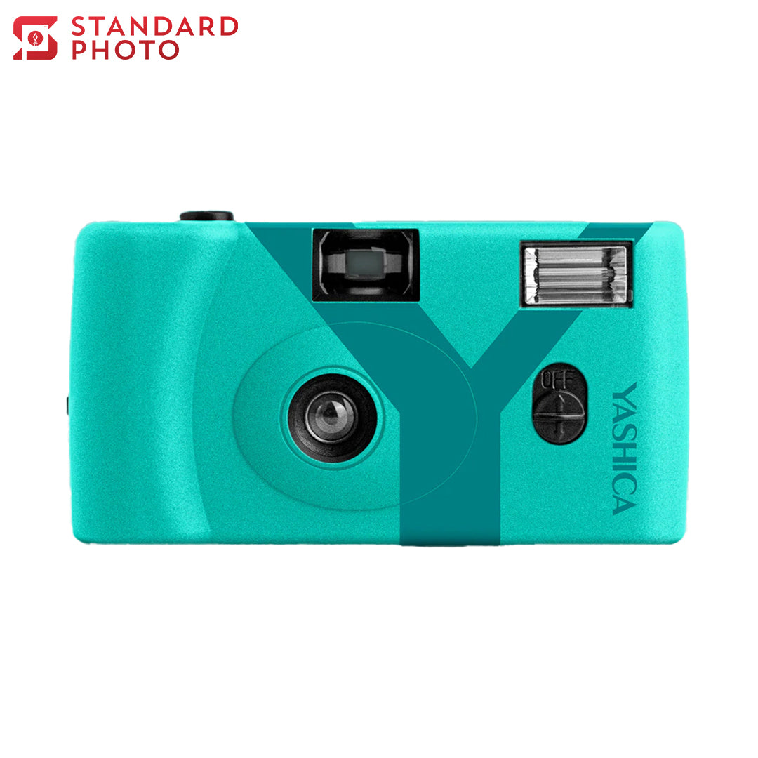 SP Yashica MF-1Y Film 35mm Reusable Camera Turquoise Variant