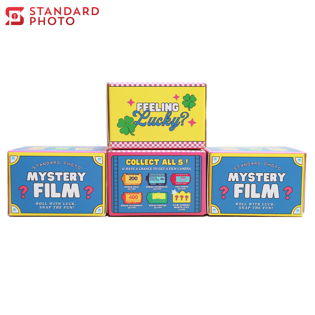 StandardPhoto Mystery Film Boxes all sides display