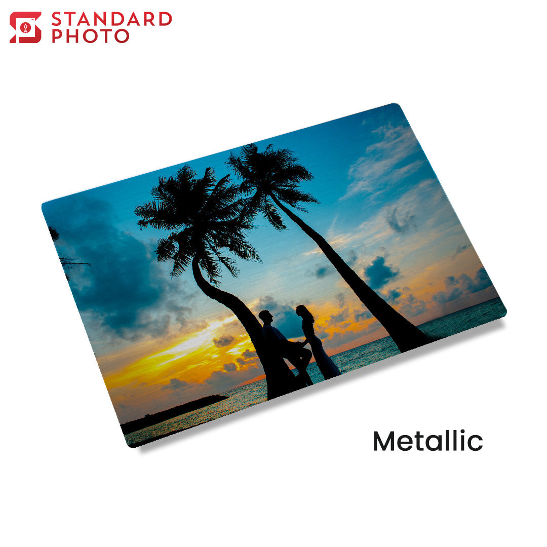 StandardPhoto Table Top Metal Prints Metallic Variation
