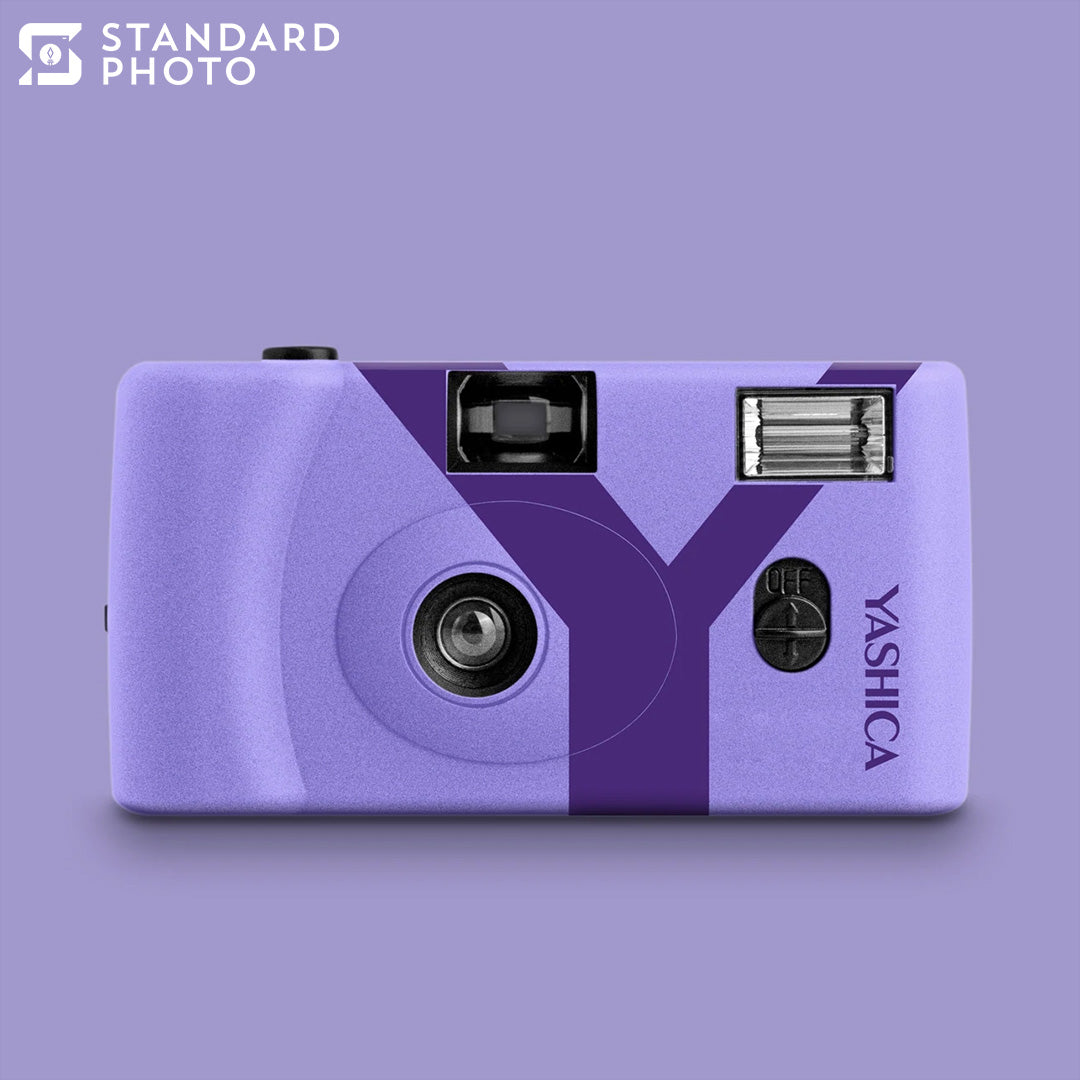 Yashica MF-1Y Film 35mm Reusable Camera Lavender