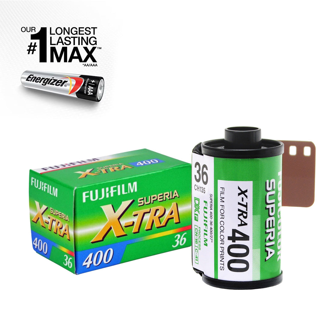 Fujifilm Superia X-TRA 400 + Battery add on
