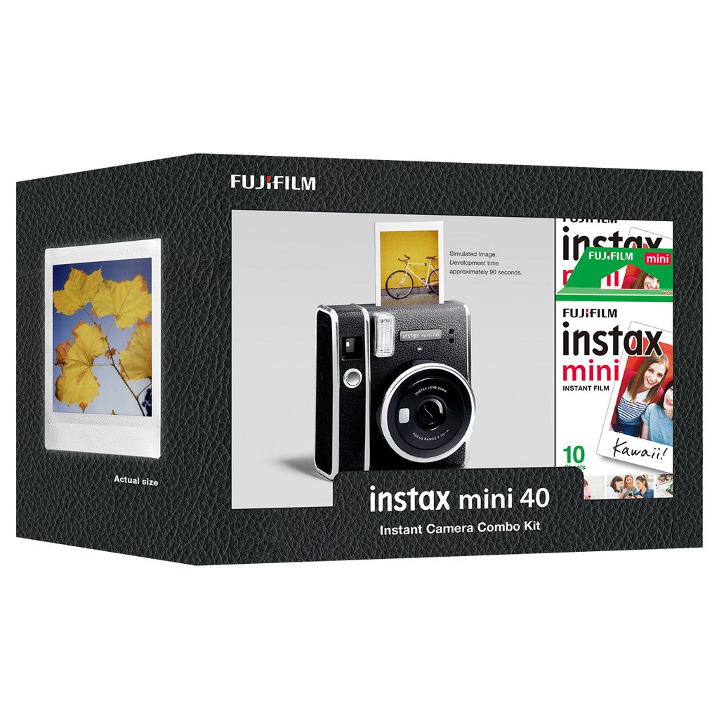 Fujifilm instax Mini 40 Film Camera Combo Kit