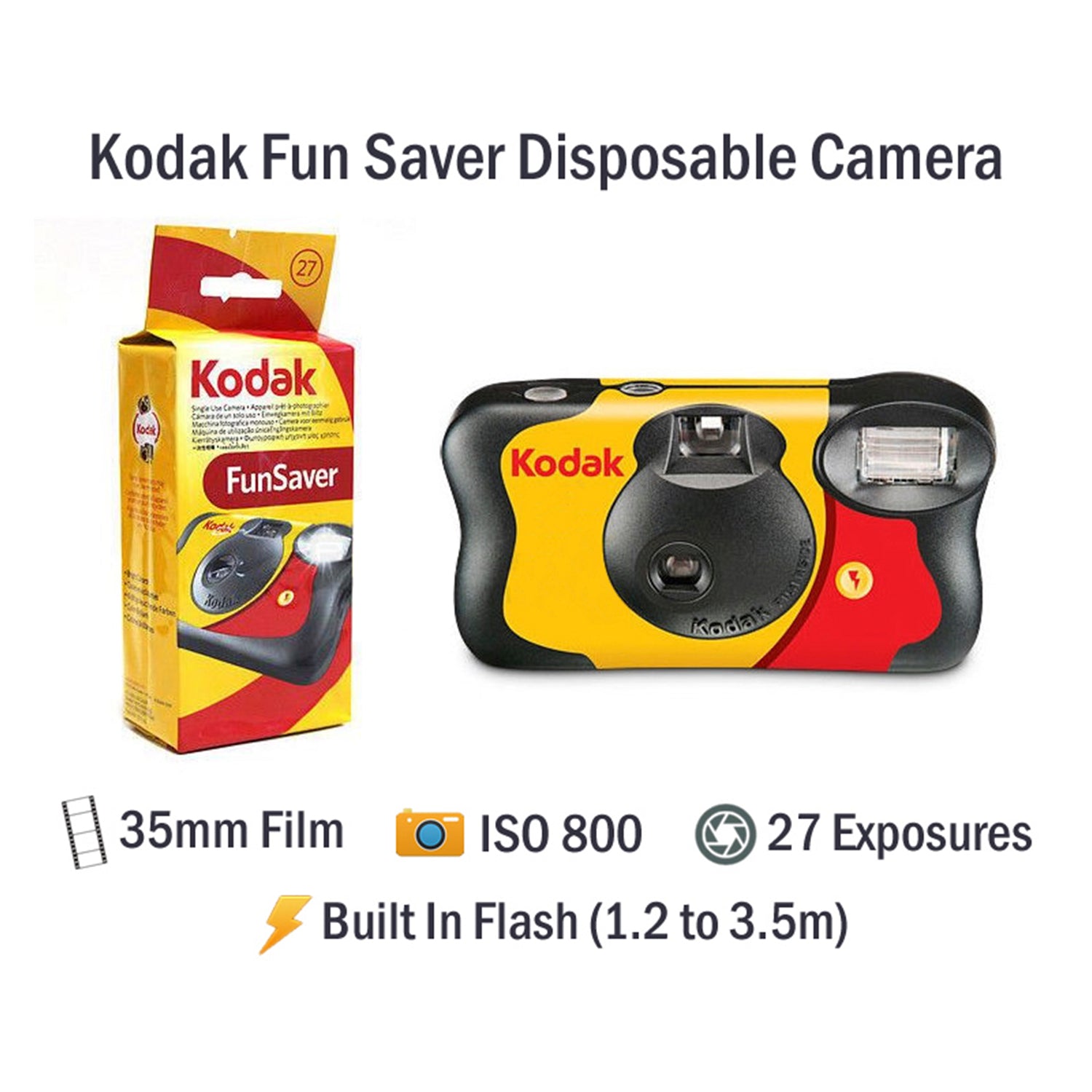 Kodak Fun Saver Disposable Camera