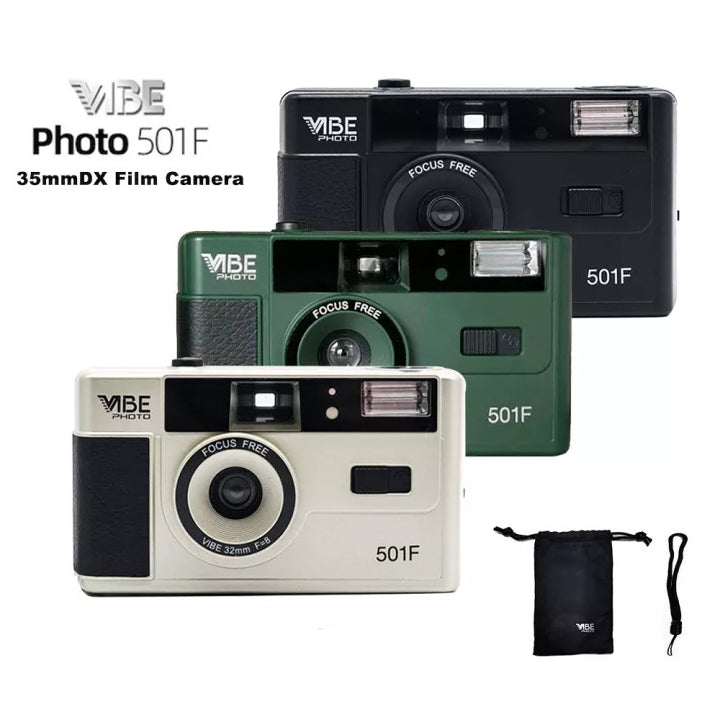 Vibe Photo 35mm Retro Film Camera 501F