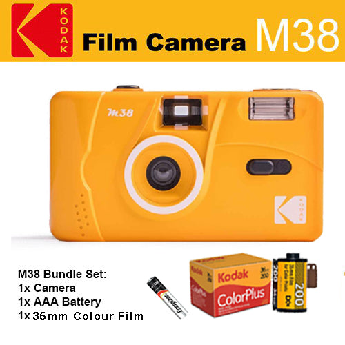 Kodak M38 Refillable Film Camera [Bundle Set]