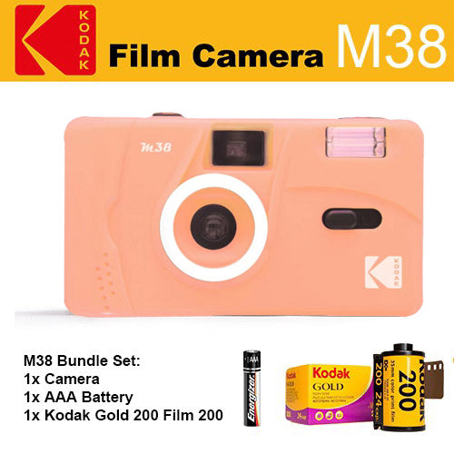 Kodak M38 Refillable Film Camera [Bundle Set]
